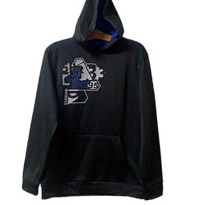 Reebok Hoody Youth Boys size. Black. 100% polyester.‎ Active wear. Black (M-2)